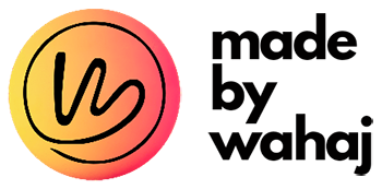 Made by Wahaj Logo